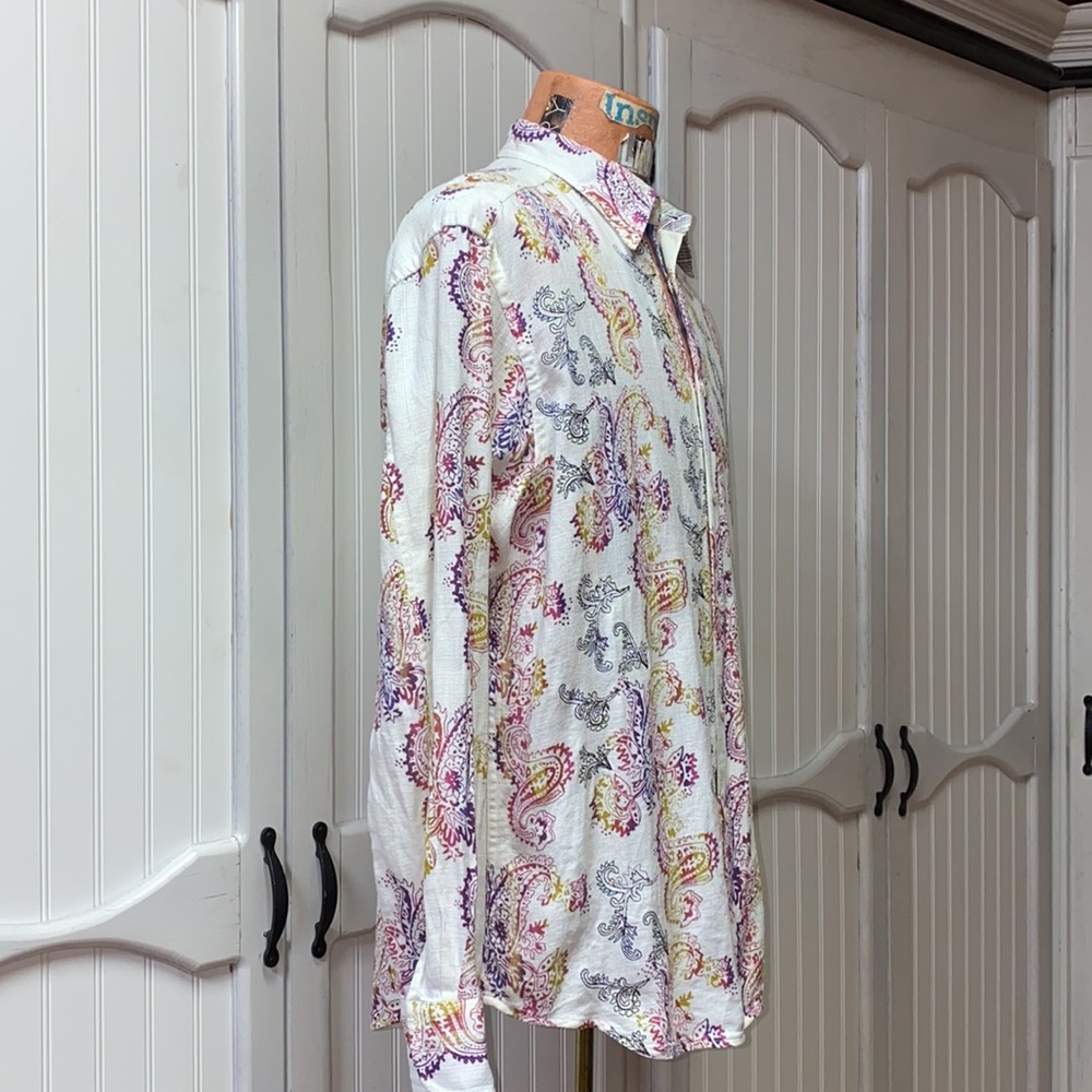 Robert Graham Multicolor Paisley Casual Button Down Shirt - Picture 5 of 11